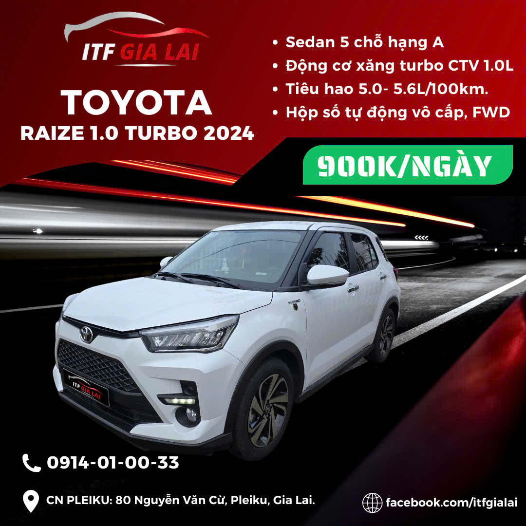 TOYOTA RAIZE 5 Chỗ /SUV