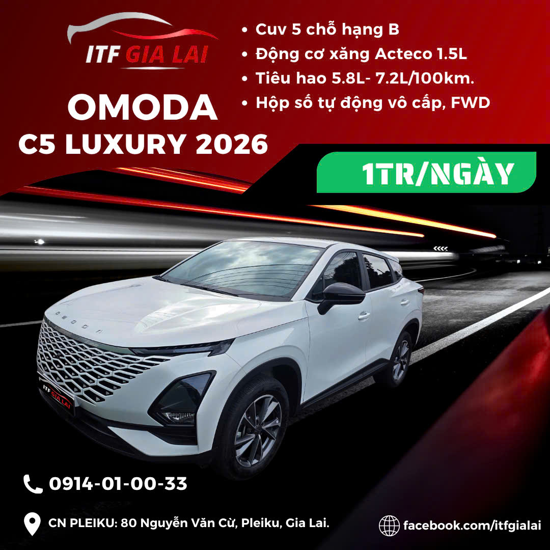OMODA C5 LUXURY 5 Chỗ /SUV