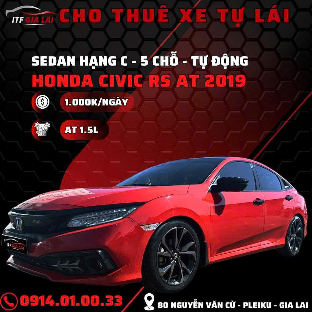 HONDA CIVIC RS 5 Chỗ/Sedan